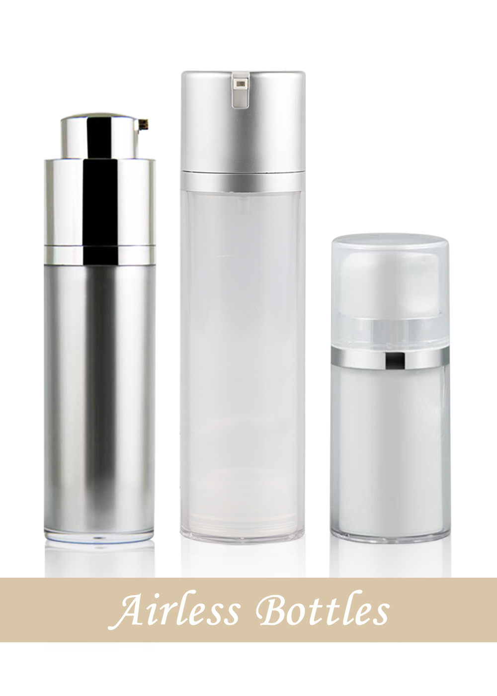 Download Airless Cosmetic Bottles Wholesale Empty Airless Pump Bottles Supplier B I Packaging