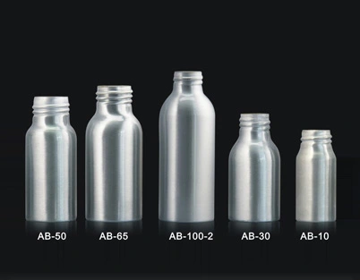 AB-Wholesale 10/30/50/65/100 ml Aluminium Bottles