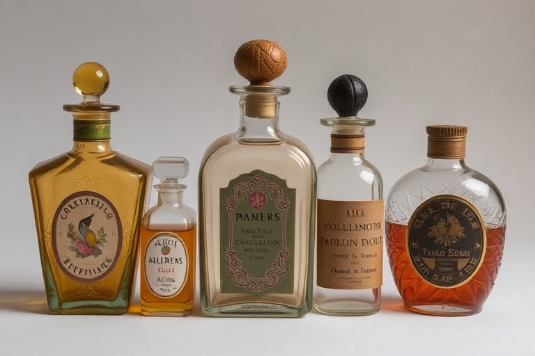 vintage perfume bottles